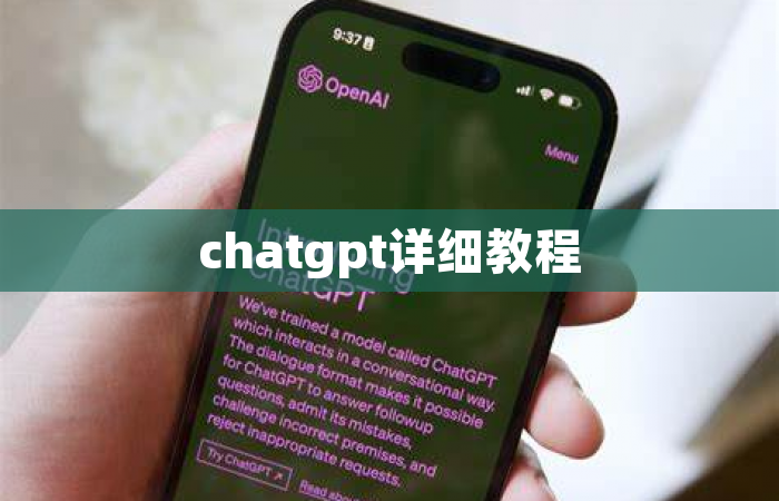 chatgpt详细教程