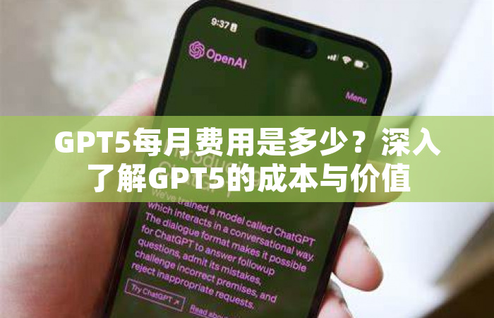 GPT5每月费用是多少？深入了解GPT5的成本与价值