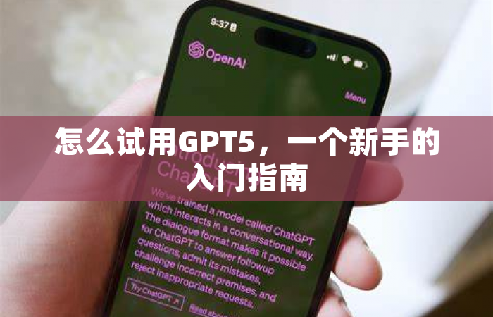 怎么试用GPT5，一个新手的入门指南
