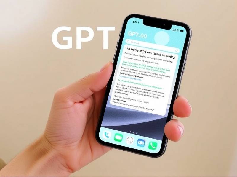 GPT5.0手机苹果版使用教程，小白也能轻松上手(1)