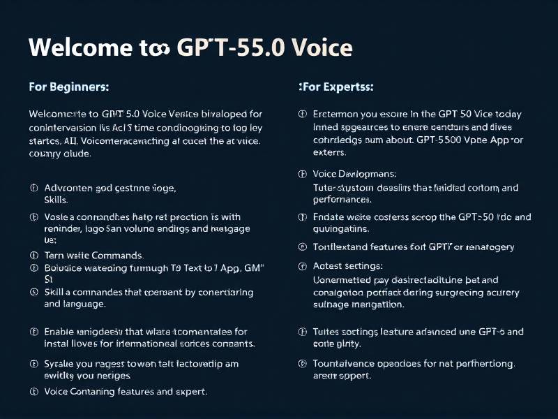 GPT-5.0语音版使用指南，从入门到精通(1)