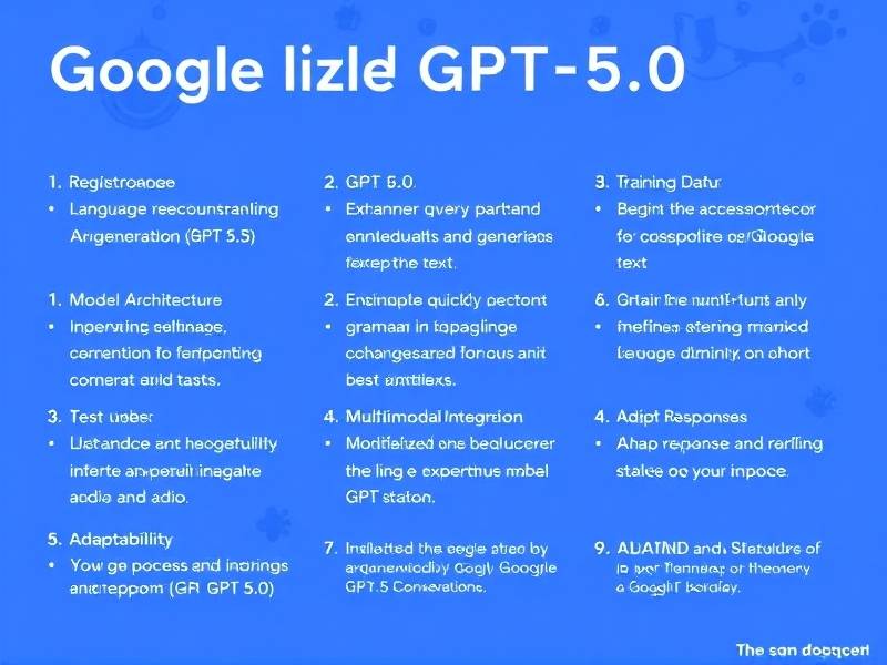 谷歌研发的GPT-5.0是什么？全面解析新AI模型的突破与使用指南